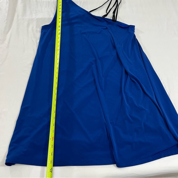 BCBG Royal Blue One Shoulder Woman's Mini Dress XL - Picture 10 of 10